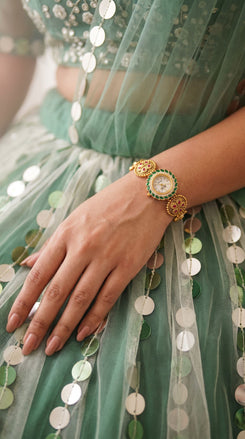 Heritage Ranisah Green Leaf Rajwadi Watch for Women - view 2