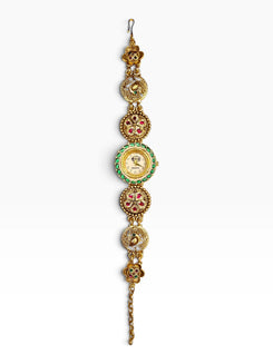 Heritage Ranisah Green Leaf Rajwadi Watch for Women - view 4