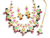 Kundan Full Stone Choker Necklace Set - view 4