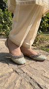 Light Blue Ghungroo Jutti for Women - view 5