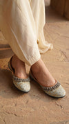 Light Blue Ghungroo Jutti for Women - view 6