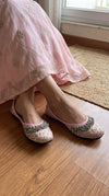 Light Pink Ghungroo Jutti for Women
