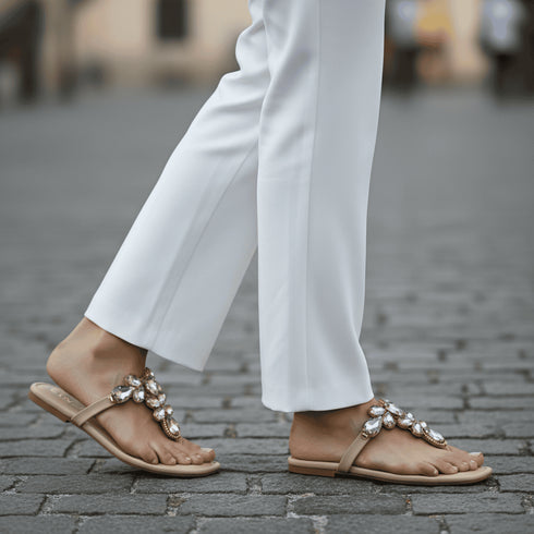 Light Pink Flats for Women - Daily & Office Wear - Image 6 - Cunei India