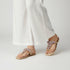 Light Pink Stone T-Strap Flats