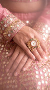 Luxury Green Ring Heritage Dial Watch for Women - view 2