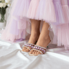 Mauve Heels for Women - Party & Wedding Wear - Image 1 - Cunei India
