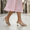 Mauve Heels for Women - Party & Wedding Wear - Image 5 - Cunei India