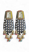 Multi-Color Pearl Cascading Hanging Earrings for women, Cunei India