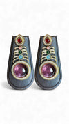 Multi-Color Crystal Cascading Hanging Earrings for women, Cunei India