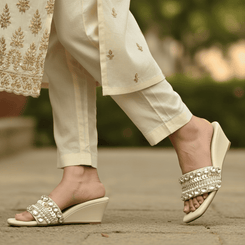 Multi-Stone Wedges for Women - Casual & Party Wear - Image 7 - Cunei India
