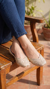 Nude Brown Jutti for Women