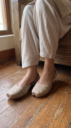 Nude Brown Jutti for Women - view 5