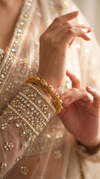 Ornate Elephant Motif Ethnic Bracelet Kada Bangles product photo, Cunei India