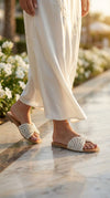 Pearl Embellished Flats for Women - Casual and Festive Wear - view 6