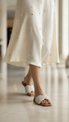 Pearl Embellished Flats for Women - Casual and Festive Wear - view 7