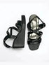 Pure Noir Black Wedges - cunei
