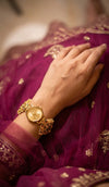 Rare Victorian Golden Diamond Heritage Watch for Women