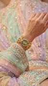 Rare Victorian Green Boteh Heritage Watch for Women
