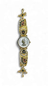 Red Green Black Pearl Ethnic Bracelet Watch for women, Cunei India