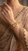 Red Green and Pink Cz Floral Wrist Watch product photo, Cunei India