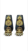 Royal Temple Champagne Earrings product photo, Cunei India