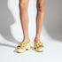 Sunflower Yellow Floral Wedges - cunei