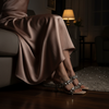 Crystal Two Strap Heels for Women - Party & Wedding Wear - Image 2 - Cunei India