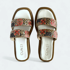Two - Strap Abstract Slider - cunei