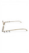 White Crystal Triangle Facelet - Party & Wedding Wear - view 4