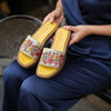 White Yellow Sandals for Women - Casual & Summer Wear - Image 1 - Cunei India