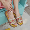 White Yellow Sandals for Women - Casual & Summer Wear - Image 2 - Cunei India