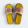 White Yellow Sandals for Women - Casual & Summer Wear - Image 3 - Cunei India