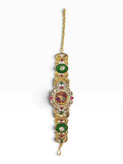 Wine Oval Elephant Bracelet Watch for Women - view 2