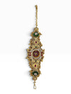 Wine Peacock Temple Bracelet Watch for Women - view 2
