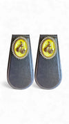 Yellow and Clear Cz Oval Stud Earrings for women, Cunei India