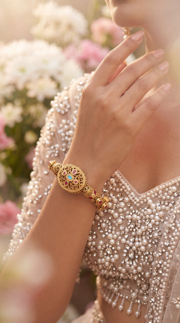 Heirloom Heritage Circular Kada Bangles for Women
