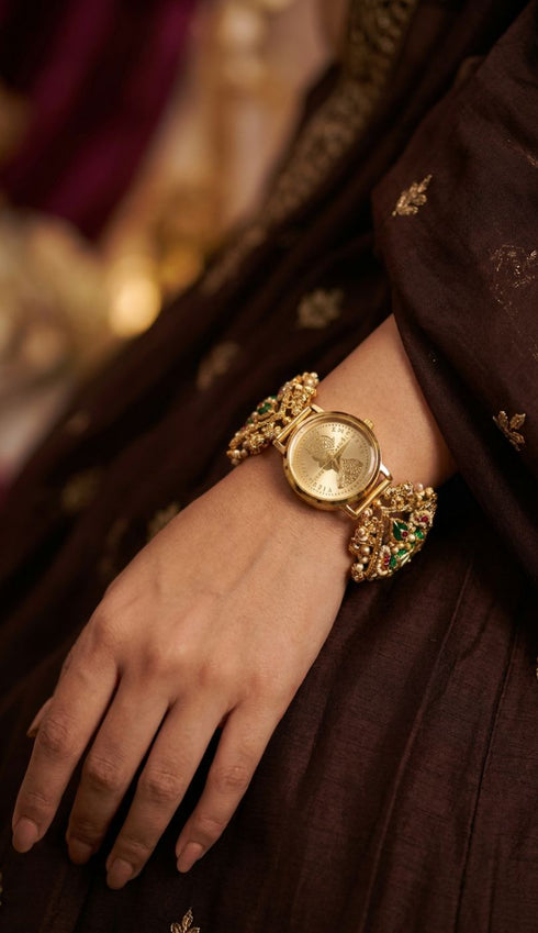 Rare Victorian Golden Quad Heritage Watch for Women
